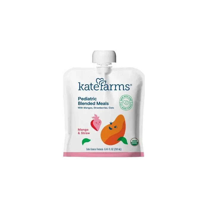 Kate Farms - Kate Farms Pediatric Blended Meals, Mango & Strawberry, 8.45 Fl Oz (250 Ml) EA/1