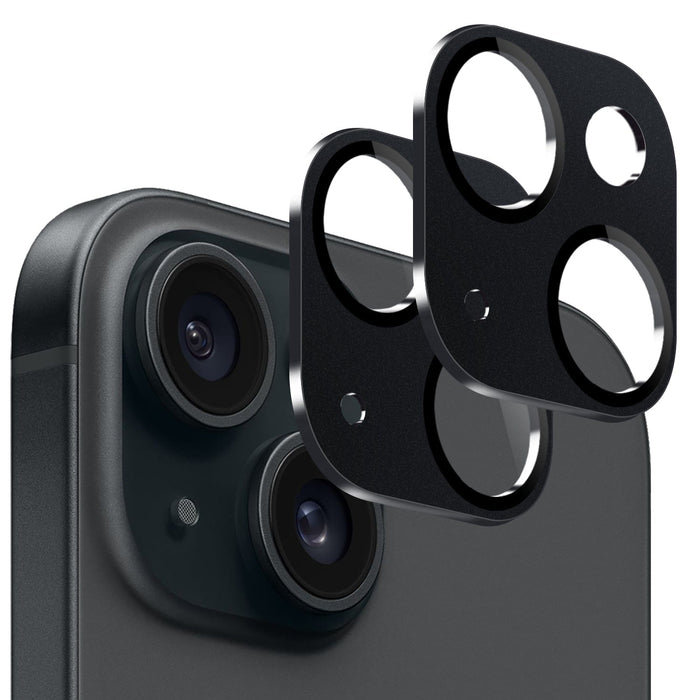 iPhone 15/15 Plus Camera Lens Protector - Flexible Glass, 2-Pack | ZeroDamage
