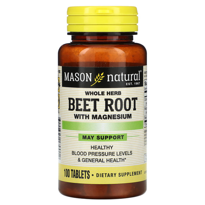 Mason Natural® Beet Root (500 mg) with Magnesium