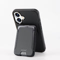 iPhone 16 Plus Rugged Wallet Case with Kickstand - MagSafe, Card Holder | Raider Series