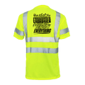 Exhausted - Reflective Safety T-Shirt
