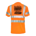 Exhausted - Reflective Safety T-Shirt