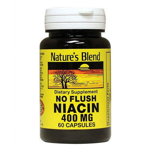 Nature's Blend Niacin No Flush 400 Mg Capsules