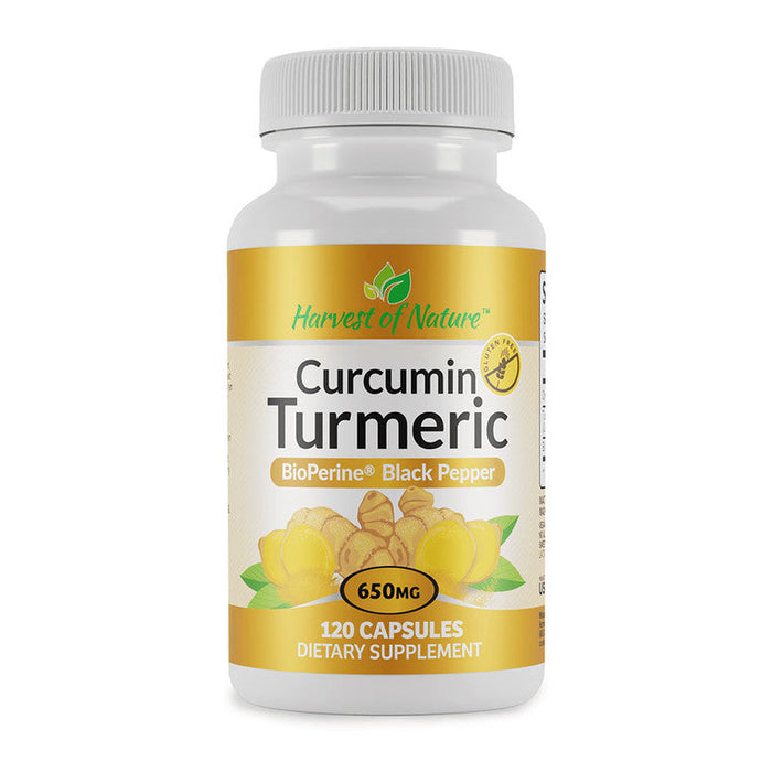 Harvest of Nature® Curcumin Turmeric – 650 MG – Capsules