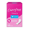 Carefree Thong Pantiliners with Wings 49 Count