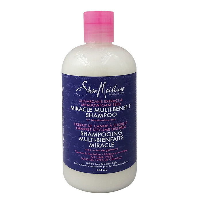 SheaMoisture Sugarcane Extract And Meadowfoam Silicone Free Shampoo