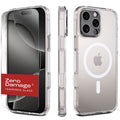 iPhone 16 Pro Max Clear Case & Screen Protector Kit - Rugged Protection, MagSafe | Classic Series
