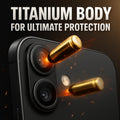 iPhone 17 Camera Protector - Eagle Eye, Titanium Glass (2-Pack) | ZeroDamage