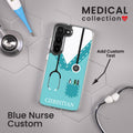 Nurse HD Custom Name Samsung Galaxy S22 Phone Case