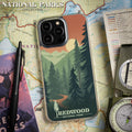 National Parks Redwood HD Apple iPhone 12 Series Mag-Safe Phone Case