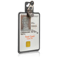 All Metal Magnetic Badge Holder - RFID Secure Badge Holder Genesis™ with BloxProx™