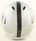 Bo Jackson Signed Raiders Full-Size Speed Helmet (Beckett) Beckett Witnessed