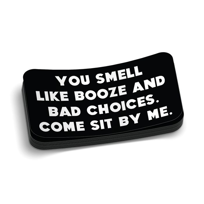 Bad Choices Hard Hat Decal
