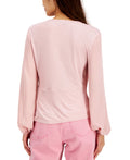 INC International Concepts Women's Drape-Front Top