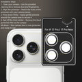 iPhone 17 Pro / 17 Pro Max Camera Protector - Eagle Eye, Titanium Glass (2-Pack) | ZeroDamage