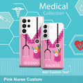 Nurse HD Custom Name Samsung Galaxy S23 Phone Case