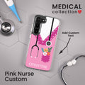 Nurse HD Custom Name Samsung Galaxy S23 Phone Case