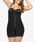 Leonisa Womens Firm Compression BoyShorts Body Shaper with Butt Lifter