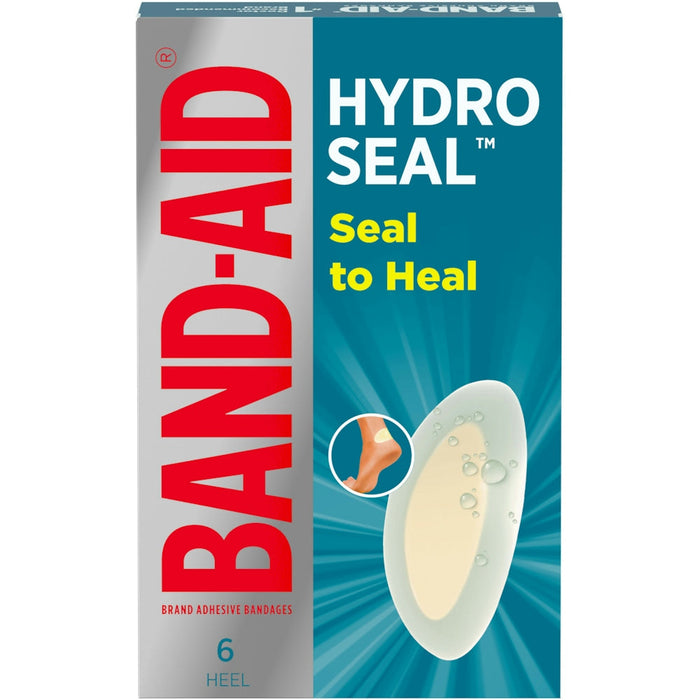 BAND-AID® Pro Heal™ Blister Heel Hydrocolloid Bandage, 6-Pack