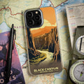 National Parks Black Canyon HD Apple iPhone 15 Series Mag-Safe Phone Case