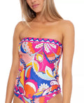 Trina Turk Sevilla Tankini Top, Size 4