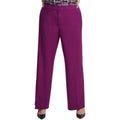 Calvin Klein Womens Highline Casual Wide Leg Pants, Purple,  14W Regular