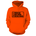 Working Hard - Safety Yellow Hoodie