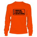 Working Hard - Long Sleeve T-Shirt