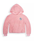Epic Threads Big Girls Solid Sherpa Hoodie, Size XL