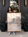 Large Poster: For the gate is small