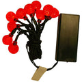Ultra LED Battery Operated Rasberry Twinkle 10 Lights with Timer