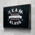 Team Klaus Always & Forever Canvas Wall Art, TVD Team Klaus