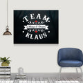 Team Klaus Always & Forever Canvas Wall Art, TVD Team Klaus