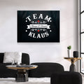 Team Klaus Always & Forever Canvas Wall Art, TVD Team Klaus