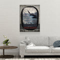 Dream Big Work Harder Canvas Wall Art, Motivational Decor, Motivational Quotes, Inspirational Art, Success Wall Art, Office Decor