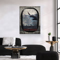 Dream Big Work Harder Canvas Wall Art, Motivational Decor, Motivational Quotes, Inspirational Art, Success Wall Art, Office Decor