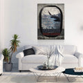 Dream Big Work Harder Canvas Wall Art, Motivational Decor, Motivational Quotes, Inspirational Art, Success Wall Art, Office Decor