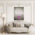 And I'd Choose You In A Hundred Lifetimes Canvas Wall Art, Couples Art, Anniversary Gift, Romantic Art, Romantic Gifts