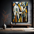Abstract Human Connection Wall Art