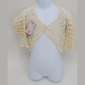 A and K Crafts Toddler Shrug, Handmade, size 4T