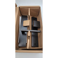 Emtek Dummy 10 in Mortise Set with Hercules Lever and Square Knob