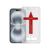 iPhone 16 Plus Tempered Glass Screen Protector - 9H Hardness, Anti-Fingerprint | ZeroDamage