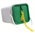 Mr. Chain Plastic Barrier Chain Pail, Yellow, 1.5-Inch, 300-Foot Length 30002-P