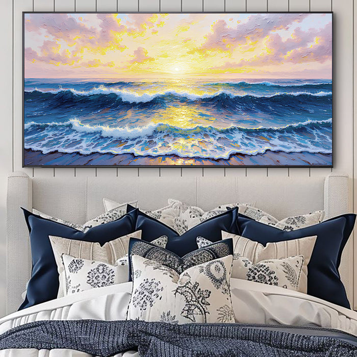 Golden Horizon Wall Art