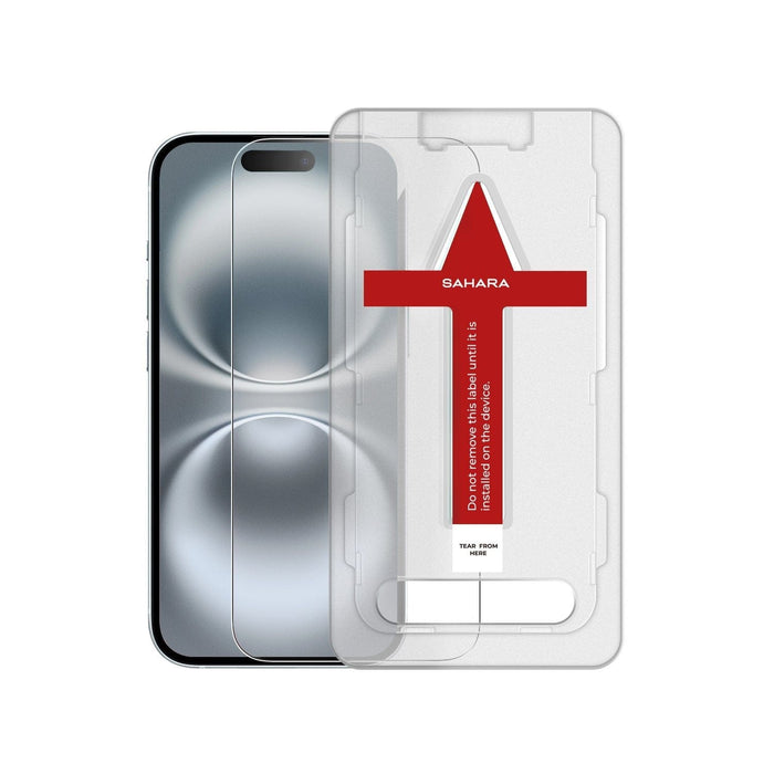 iPhone 16 Screen Protector - 9H Hardness Anti-Fingerprint | ZeroDamage