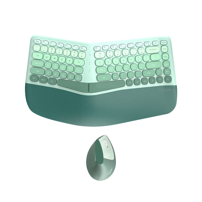 Wireless Keyboard & Mouse Combo - 85-Key RGB Keyboard