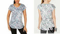 Ideology Womens Floral-Print T-Shirt