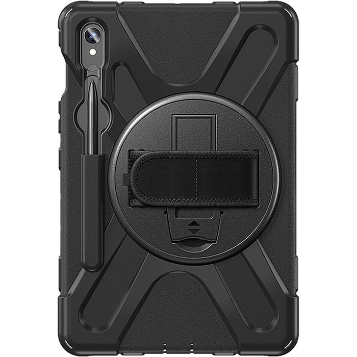 Raider X Series Heavy Duty Hand Strap Case - Galaxy Tab S10 Lite (2025), S10 FE, Tab S8, Tab S9, and Tab S9 FE