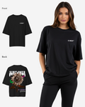 G West Womens Oversized Sunflower Life Style T Shirt