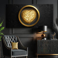 Heart Eclipse Wall Art